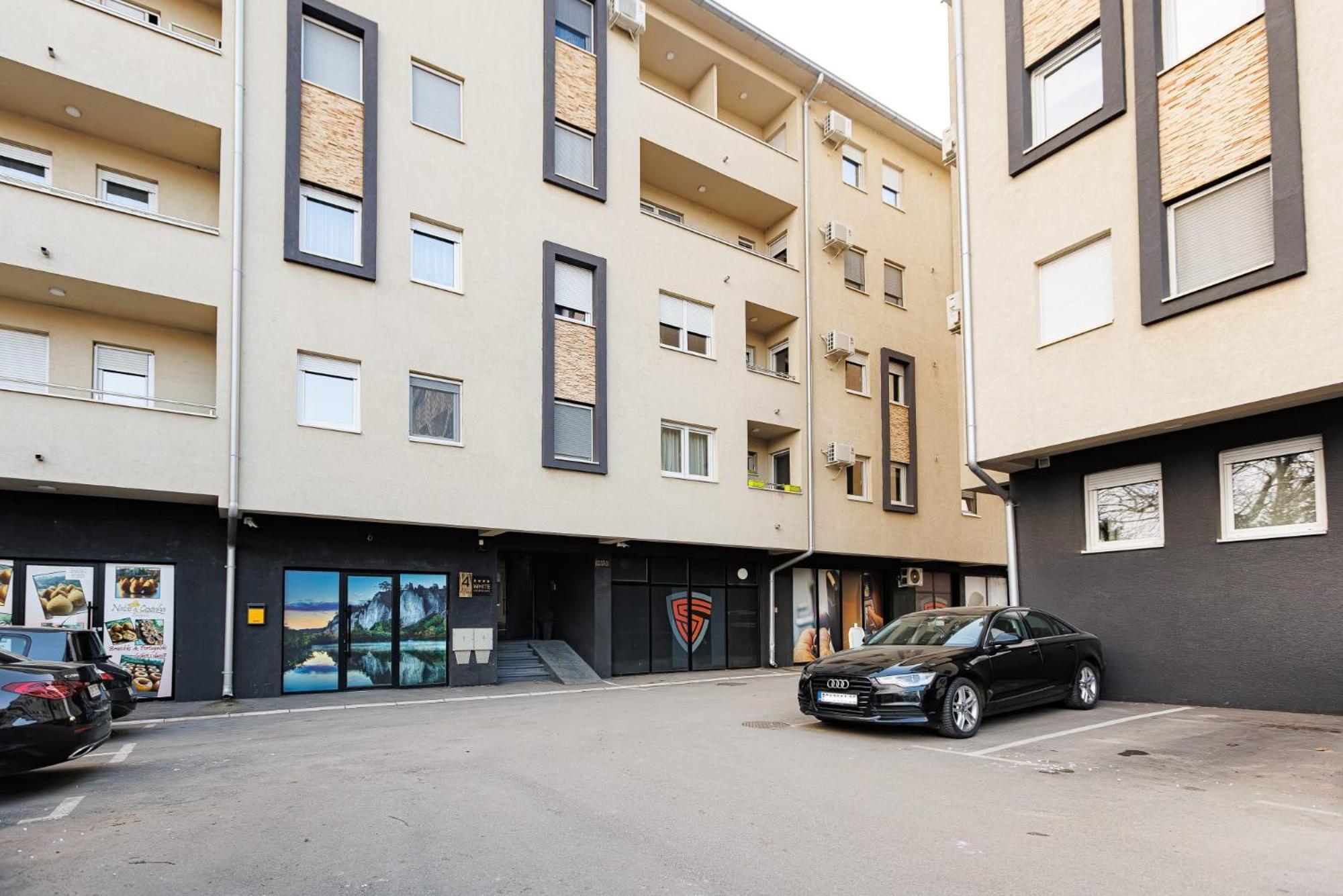 White Apartments Belgrad Exterior foto
