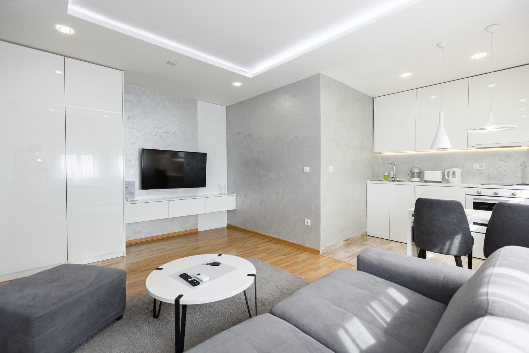 White Apartments Belgrad Exterior foto