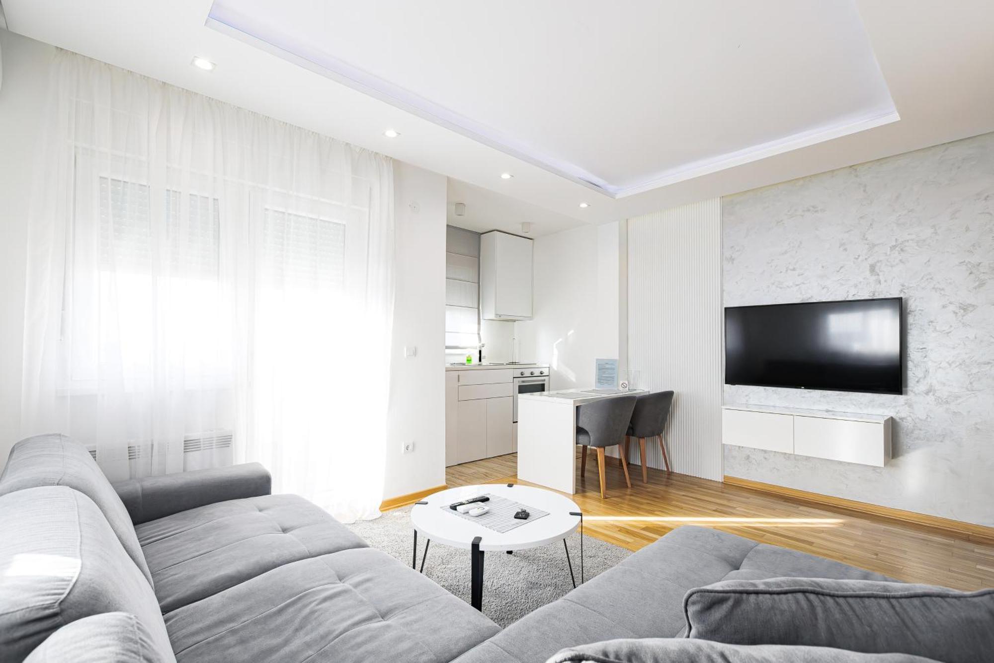White Apartments Belgrad Exterior foto